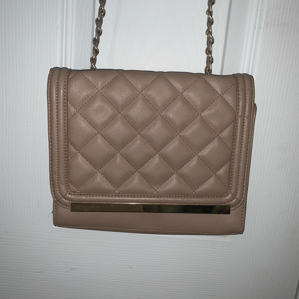 Beige Aldo Crossbody Bag
